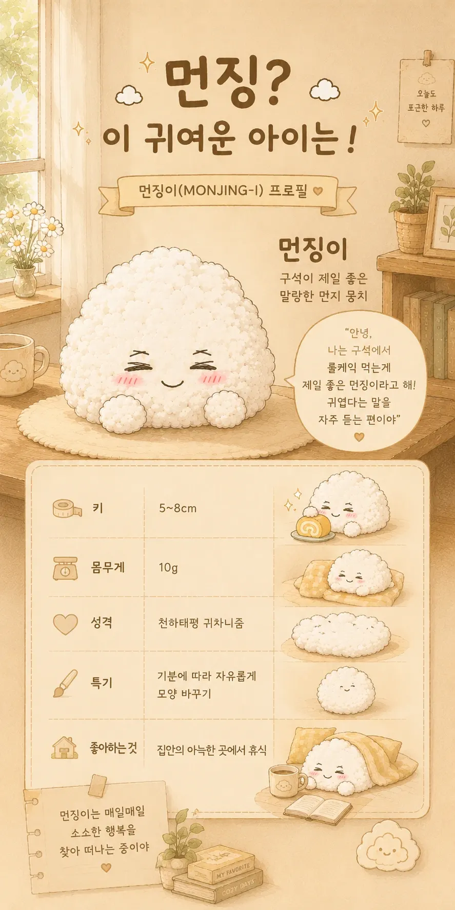 먼징이의 자기소개